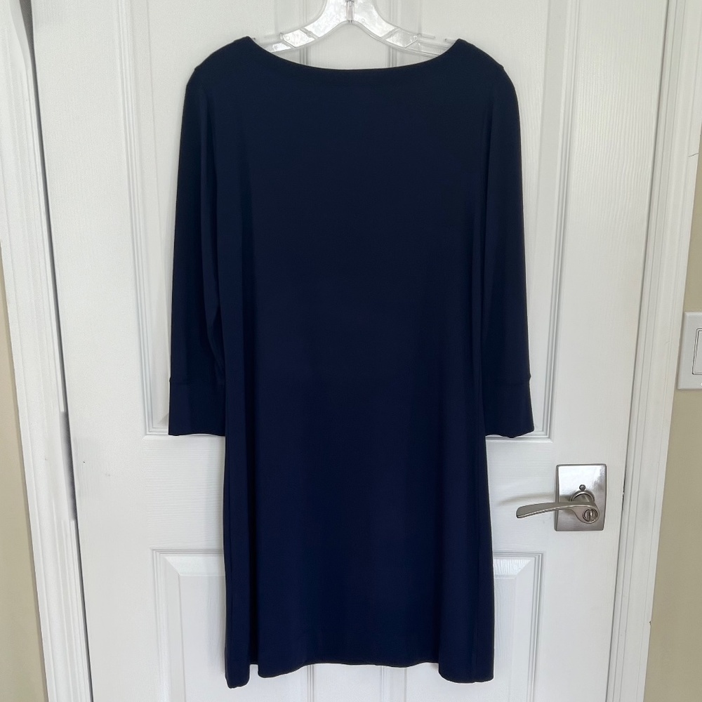 π Lilly Pulitzer Navy Dress ~ NWOT ~ Size M π - Picture 6 of 12